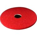 3M 3M„¢ 18" Buffing Pad, Red, 5 Per Case 61500044955